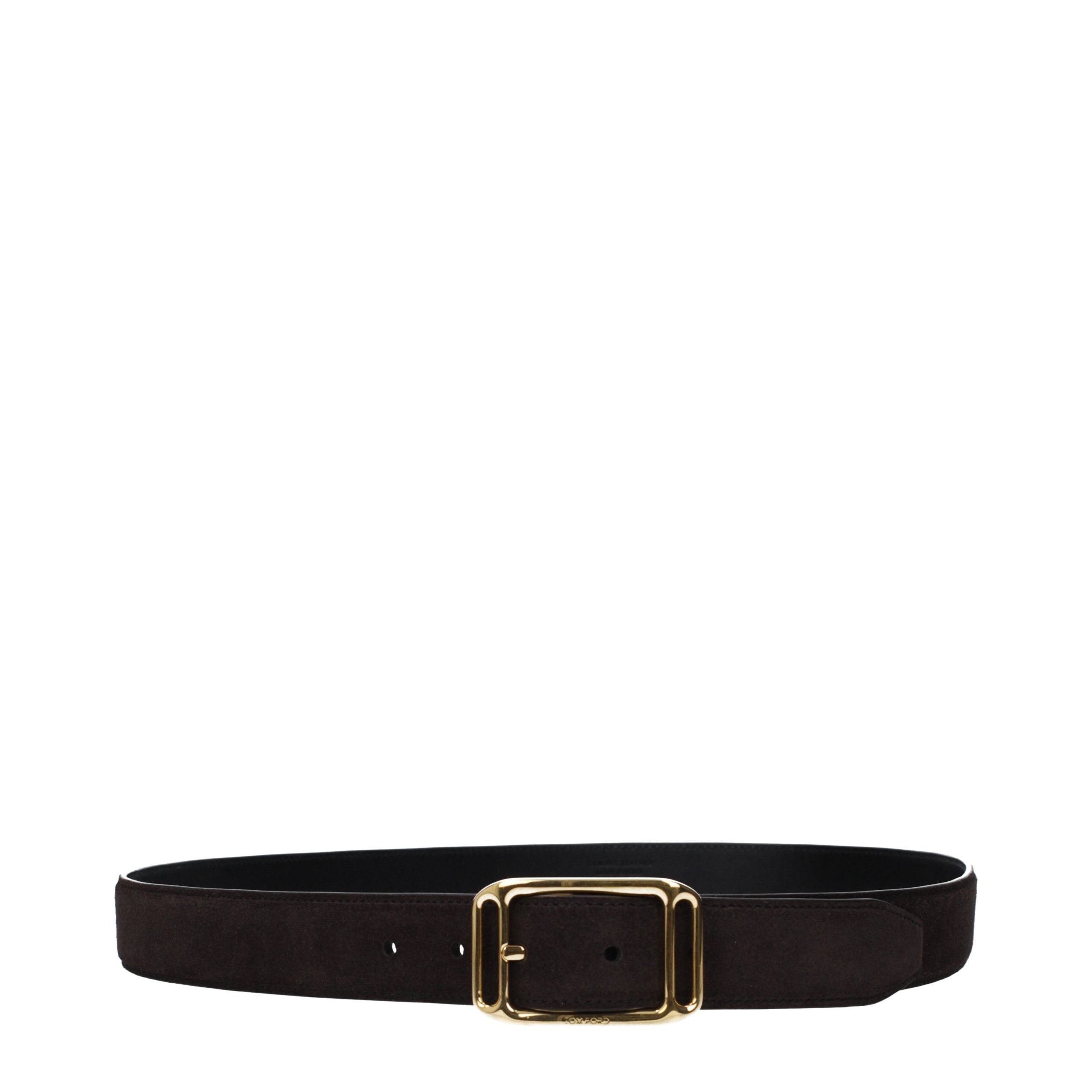 Tom Ford Brown Leather Regular Belt